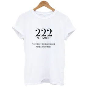 222 - Angel Numbers T-Shirt