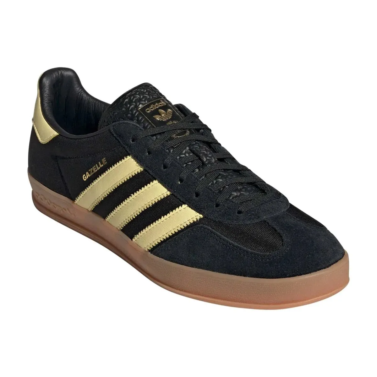 Adidas Men's Gazelle Indoor Black/Almost Yellow/Gum