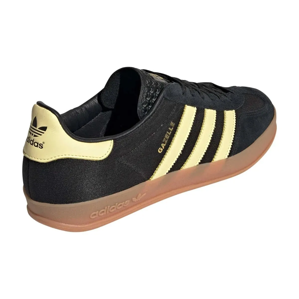 Adidas Men's Gazelle Indoor Black/Almost Yellow/Gum