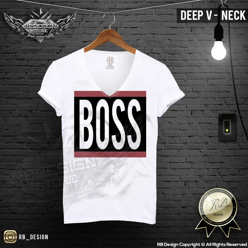 Boss T-shirt Mens Fashion Saying Tee Urban Style Top MD649