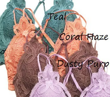 Bralette - Coral Haze