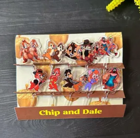 Chip 'n Dale Acrylic Food Picks