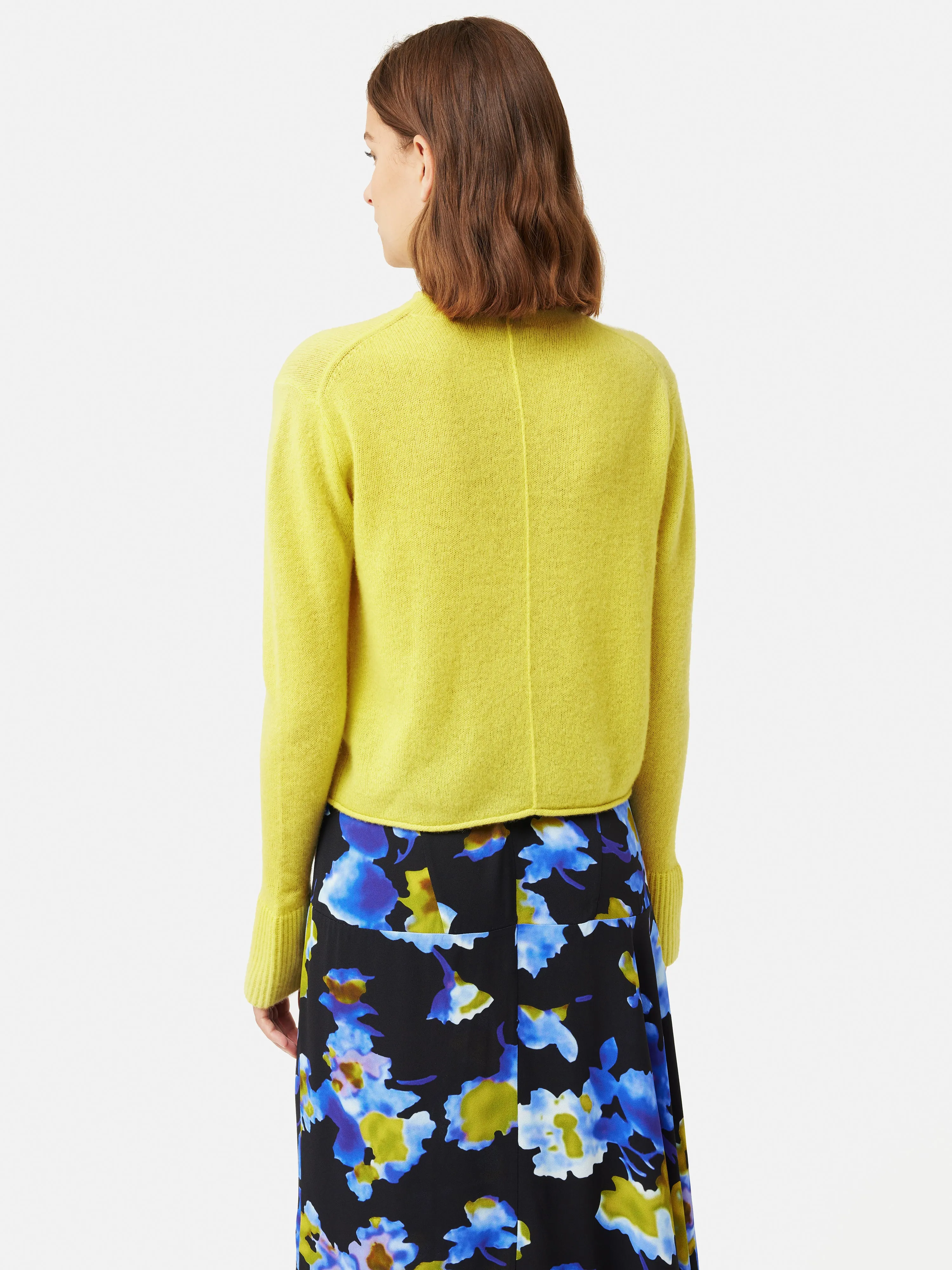 Cloud Cashmere Eldon Jumper | Yellow