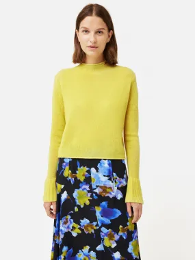 Cloud Cashmere Eldon Jumper | Yellow