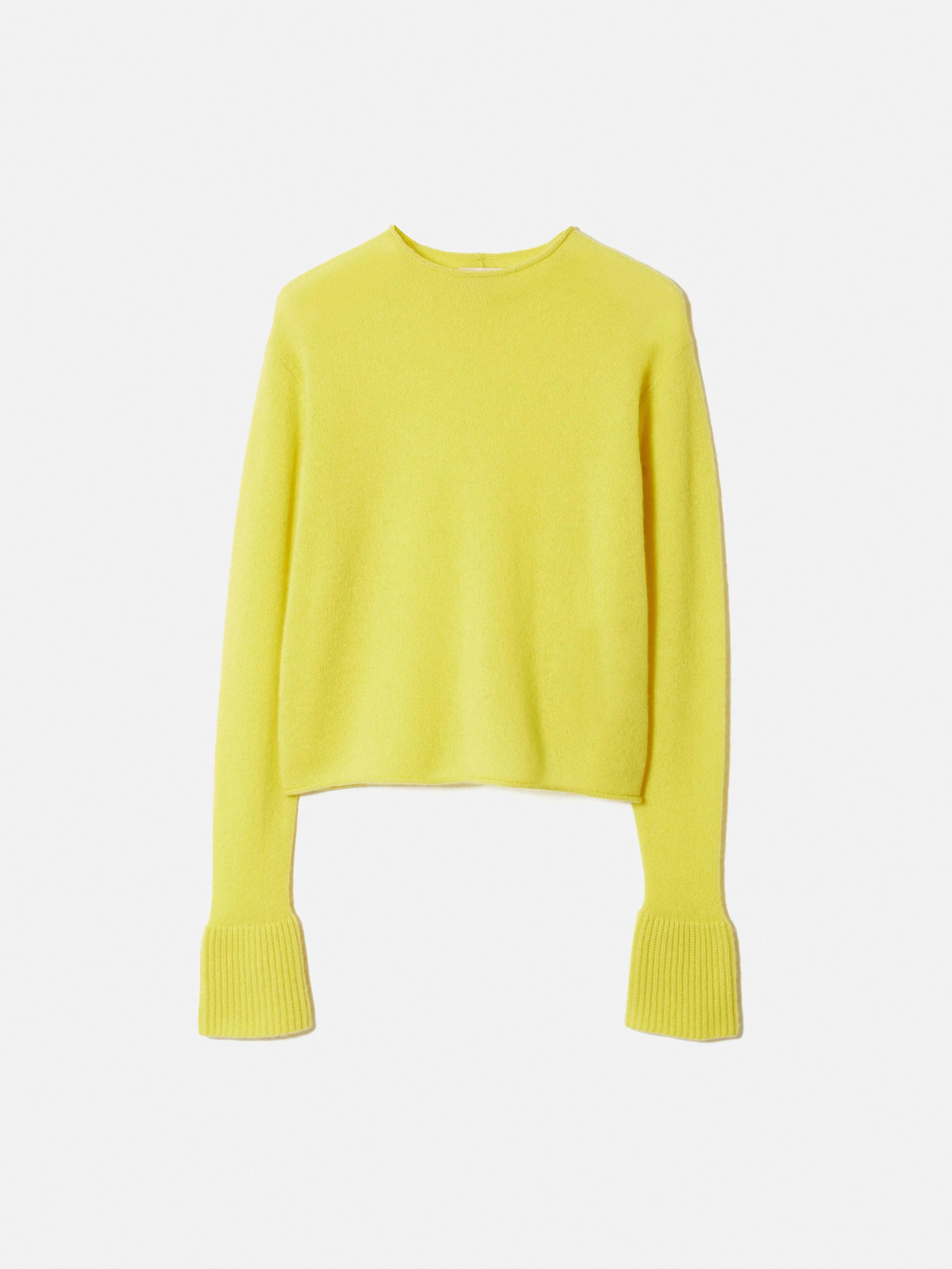 Cloud Cashmere Eldon Jumper | Yellow