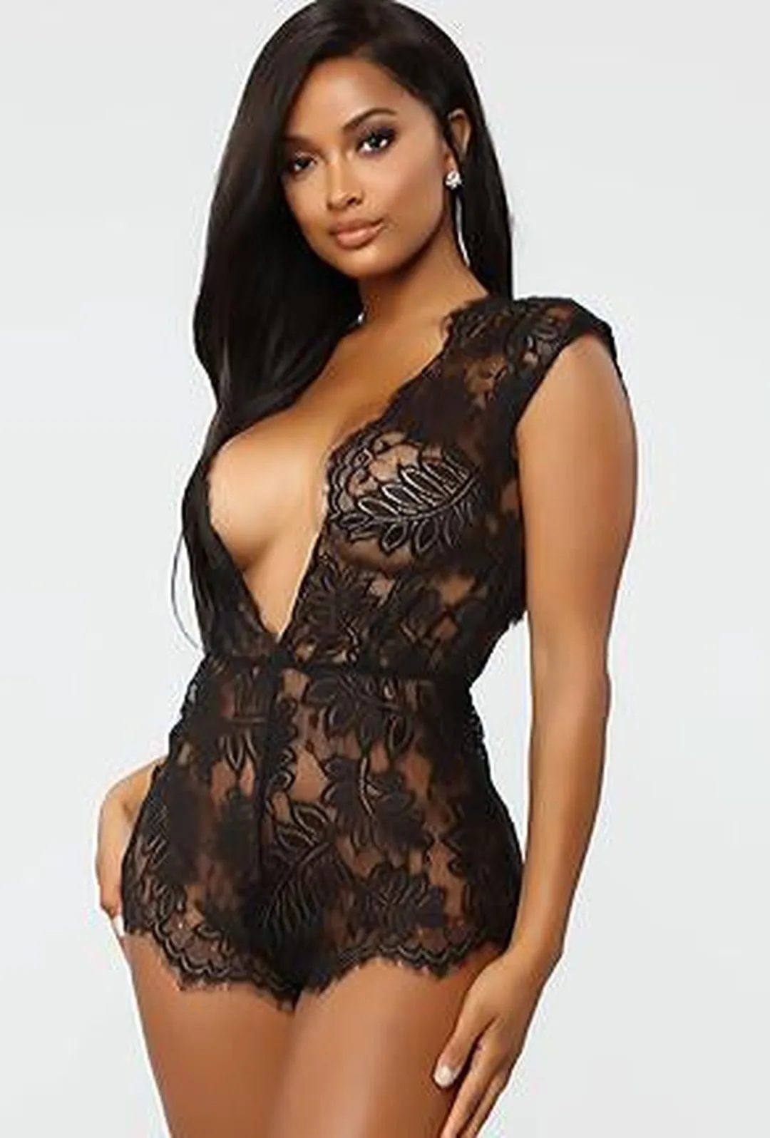 ELLA - LACE LINGERIE TEDDY