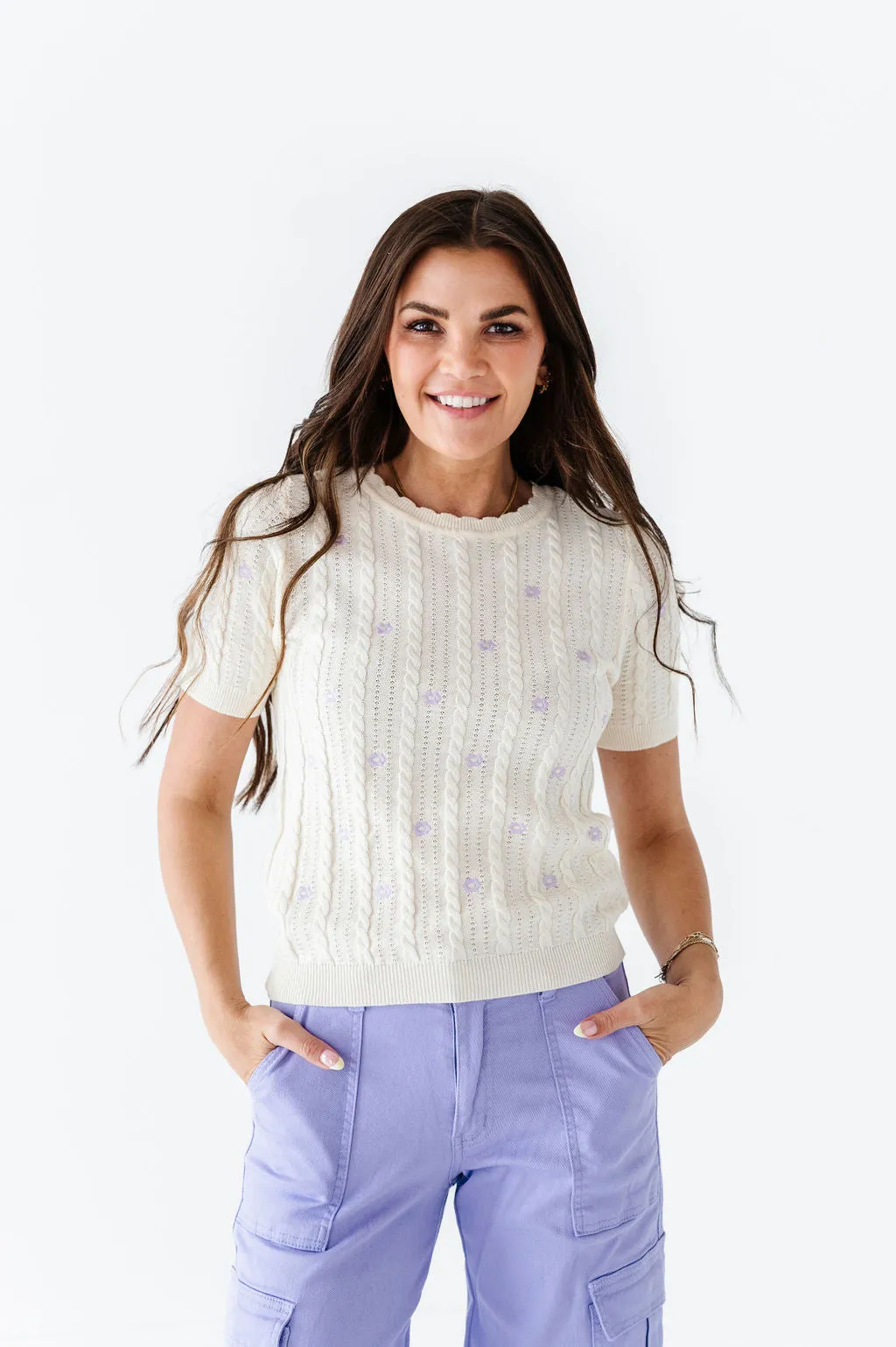 Heidi Embroidered Top