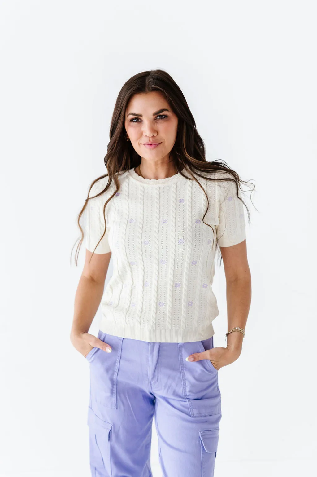 Heidi Embroidered Top