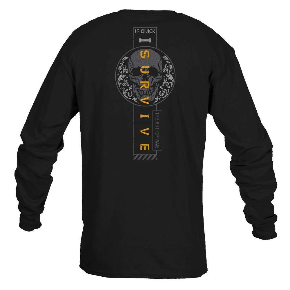 I Survive Long Sleeve - Black