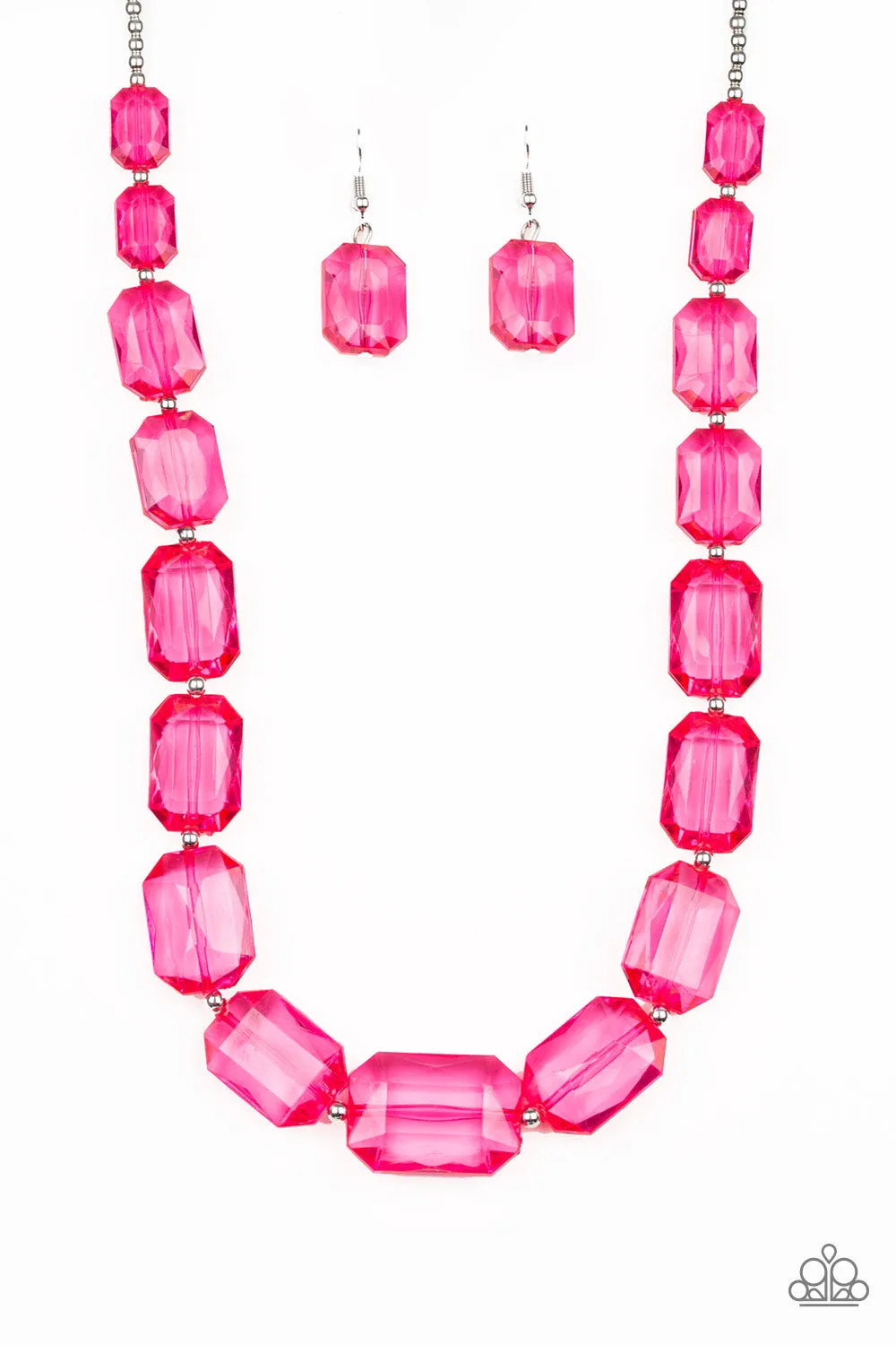 ICE Versa Pink-Necklace