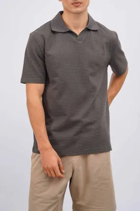 KNIT POLO SHIRT