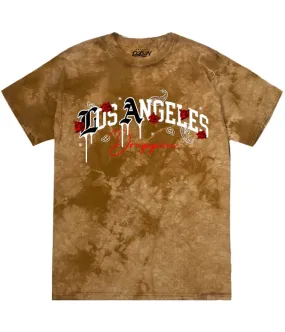 LOS ANGELES ROSES TIE DYE TEE