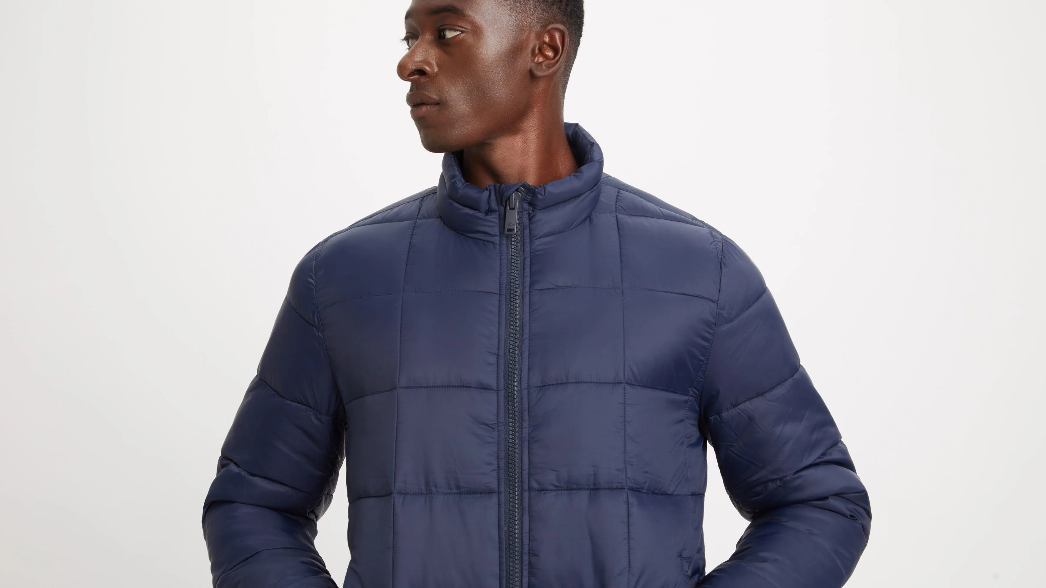 Men's Nylon Lightweight Quilted Jacket