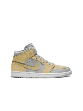 Nike Air Jordan 1 Mid Textures Yellow