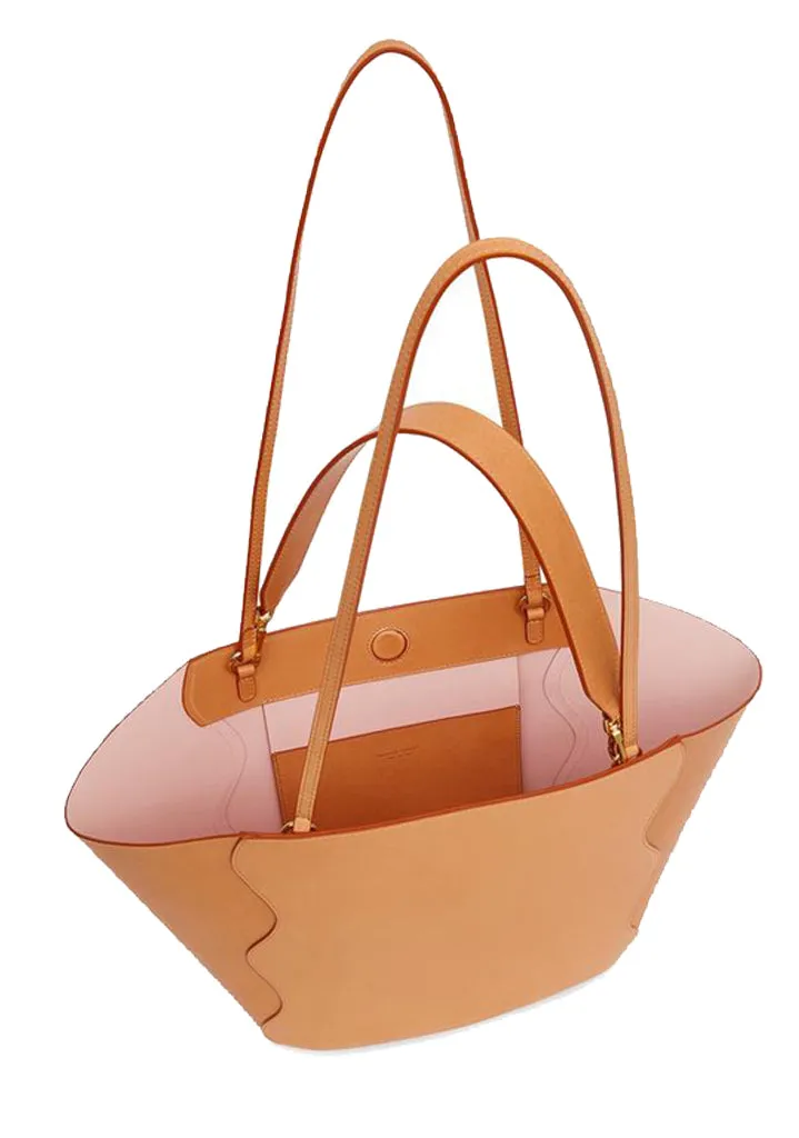 Ocean Tote, Cammello/Rosa