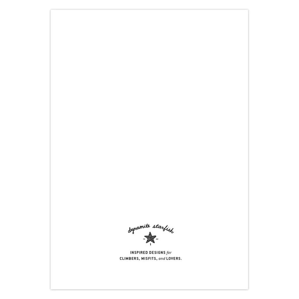 Partners in Climb - Rock Climbing Greeting Card