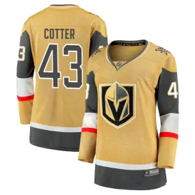 Paul Cotter  Vegas Golden Knights Fanatics Branded Women's Home Breakaway Jersey -