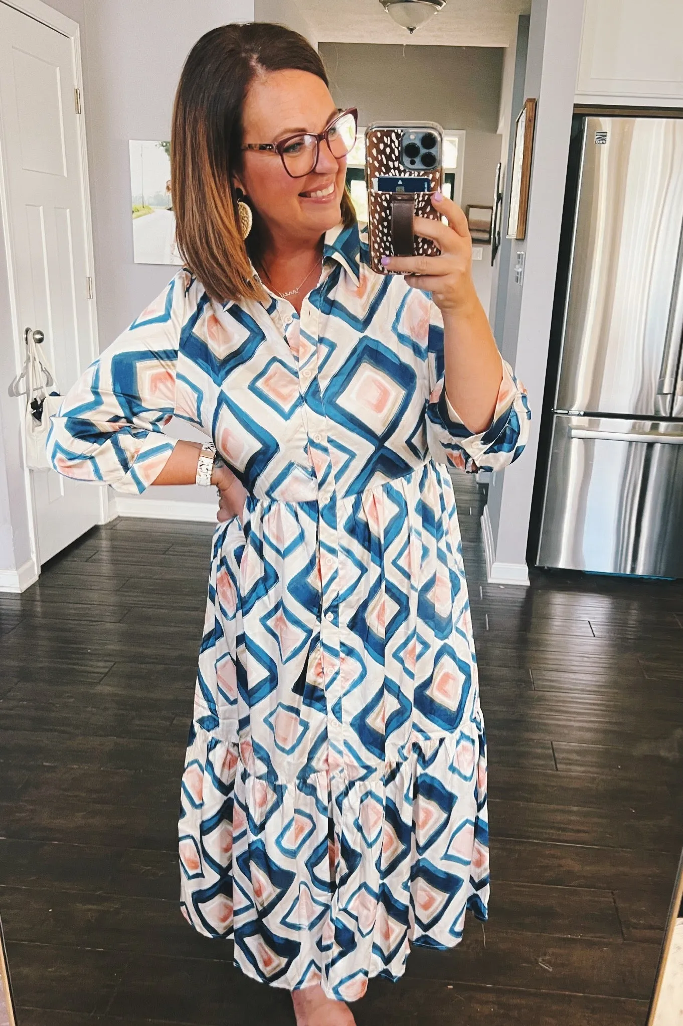 Sally Collared Shirtdress