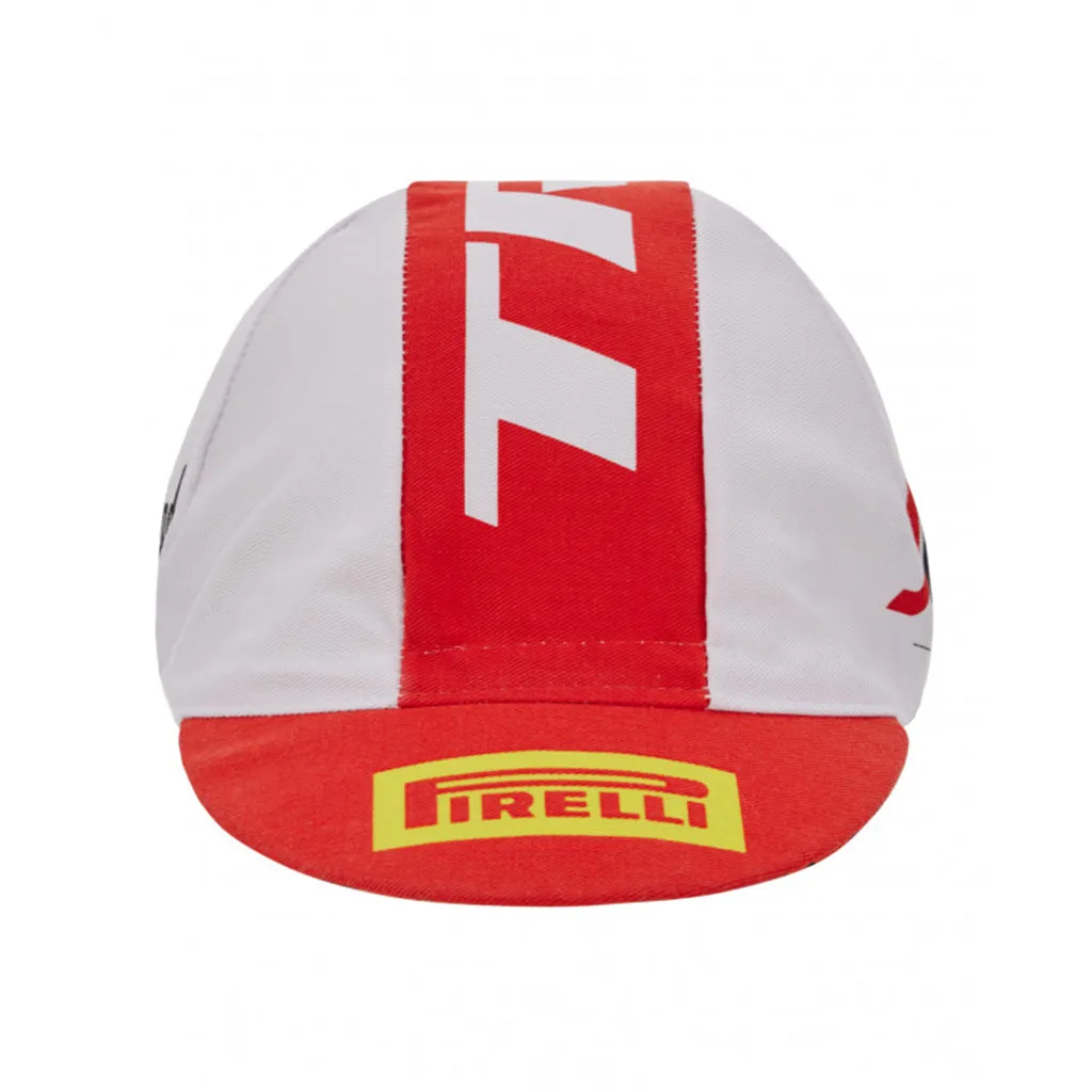 Santini Trek-Segafredo 2023 Cycling Cap - Red