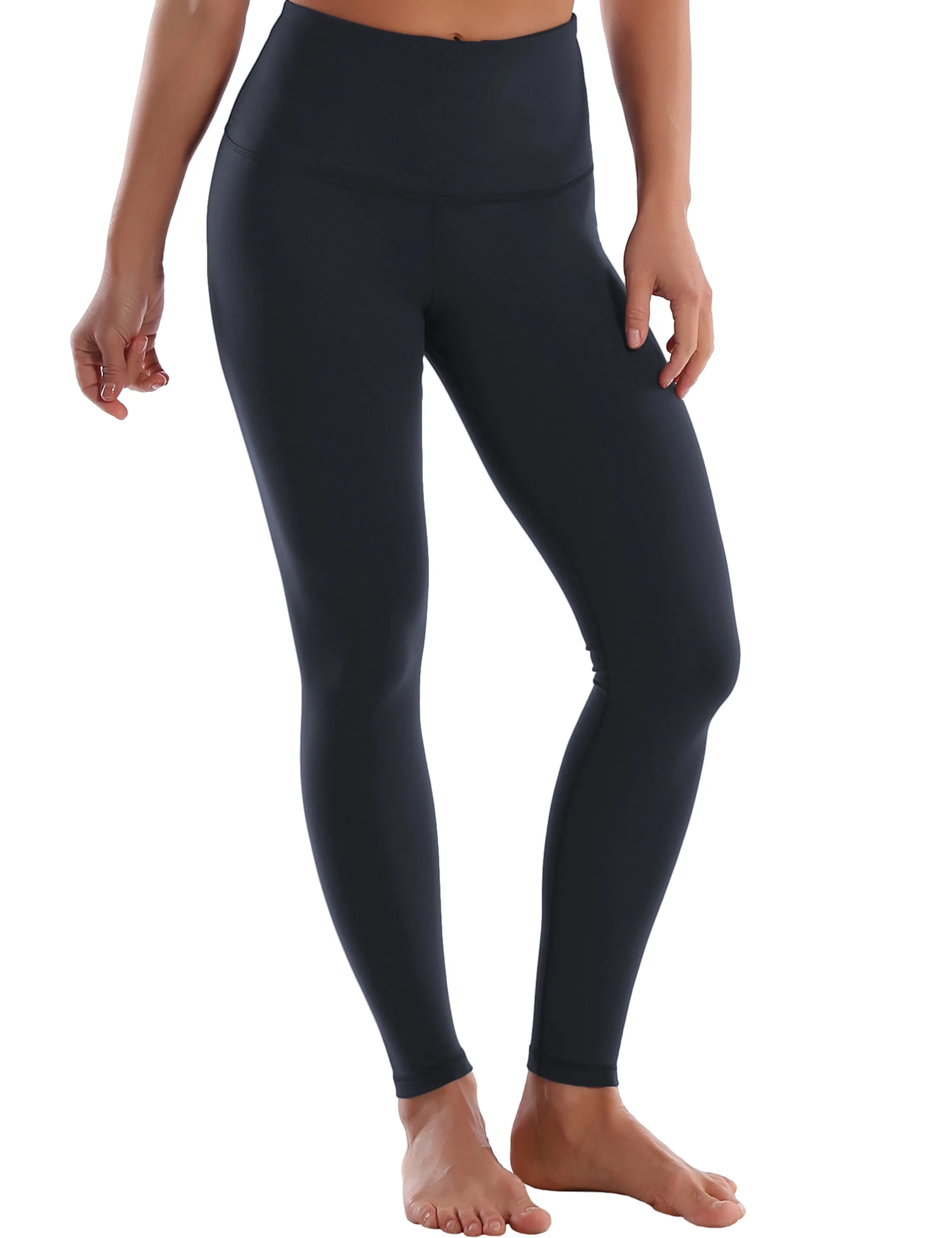 Super High Waist Yoga Pants graynavy