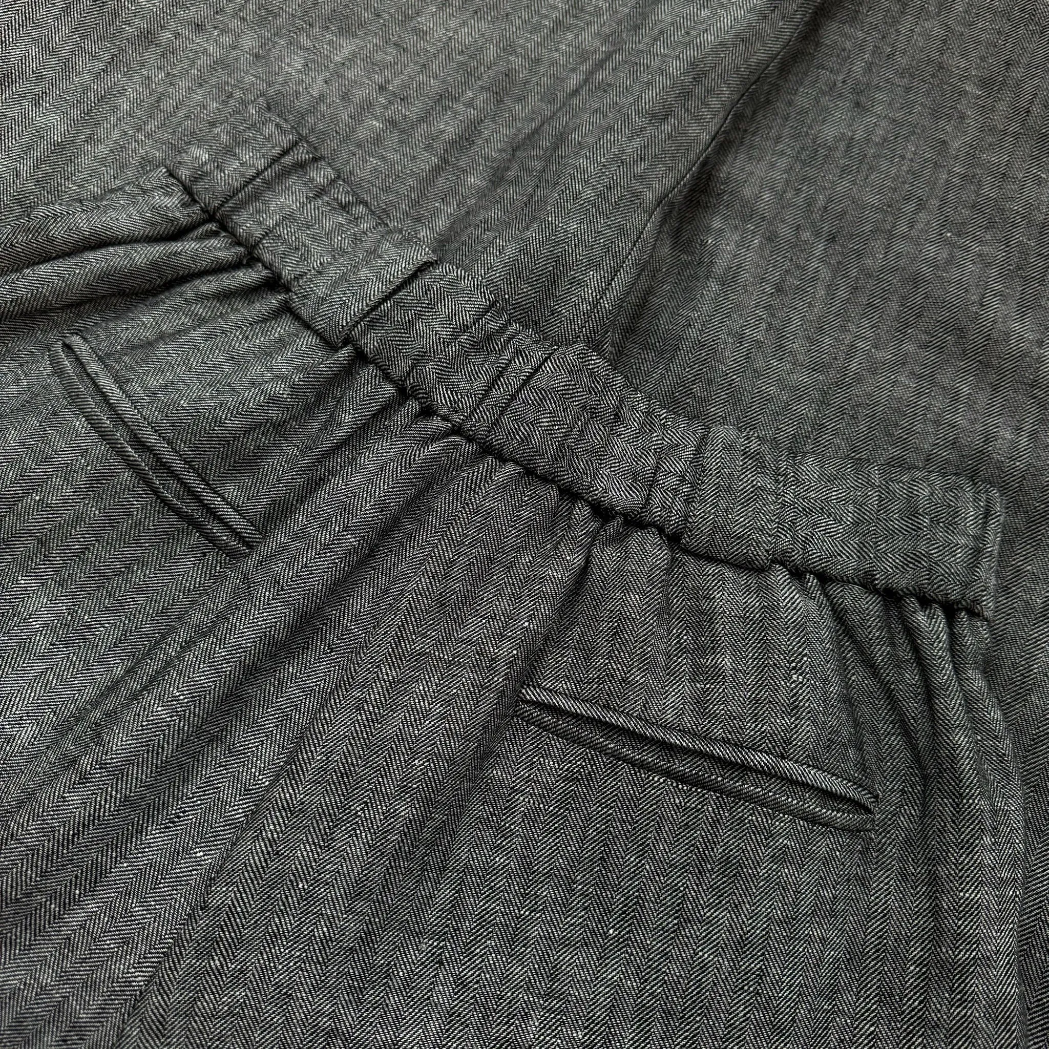 THE HUSTLE Herringbone Trousers